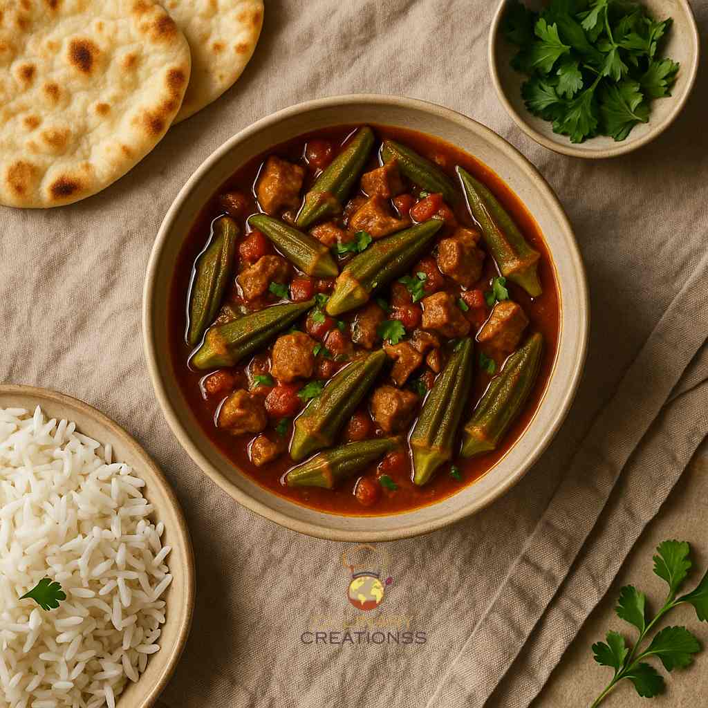 Okra Recipes: Afghan Bamya Stew in 45 Min | Try It Now